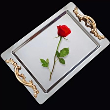 Paşabahçe Lizbon Golden Tepsili Çay Seti-19 Parça