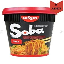Nissin Noodles NISSIN SOBA CUP CHILLI 92 GR 2 ADET