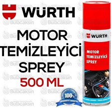 Würth Motor Temizleme Spreyi 500 ml / Su Gerekmez