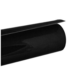 Parlak Siyah Cam Tavan Görünümlü Folyo Kaplama 122 cm x 1 Metre
