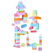 2915 Play Blox Pastel Blok Yapı Oyuncakları 56 Parça ,Saklama Çantalı ,1 Yaş ve Üzeri