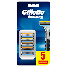Gillette Sensor Yedek Tıraş Bıçağı 5'li