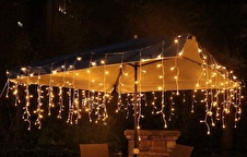 8 Fonksiyonlu Saçak Led Sarkıt Led Eklenebilir Led Süsleme Led Peri Led Işık Ledli Işık (4 Metre)
