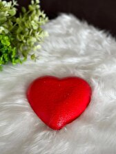 Kırmızı Kalp Seramik Tabak, Çerezlik, Sunumluk, Sevgililer Günü