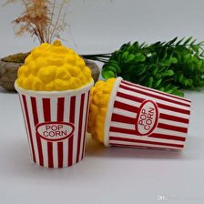 Squishy Popcorn Renkli Kokulu Sukuşi