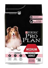 Pro Plan Medium Sensitive Skin Adult Somonlu Orta Irk Yetişkin Köpek Maması 14 Kg