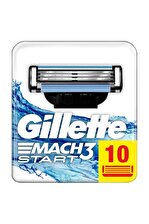 Gillette Mach 3 Start 10'lu 3 Bıçaklı Tüm Cilt Tipleri İçin Bıçak Yedeği