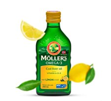 Möller's Omega-3 Balık Yağı Doğal Limon Aromalı 250 ml (mrs101)