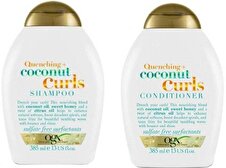 Ogx Nemlendirici Coconut Curls Şampuan 385 ml + Saç Kremi 385 ml