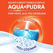 Alo Aqua Pudra Beyazlar İçin Toz Çamaşır Deterjanı 4 kg 26 Yıkama