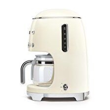 SMEG 50'S Style Retro Krem Filtre Kahve Makinesi