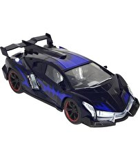Şarjlı, Işıklı Kumandalı Spor Lamborghini, Farları Yanan Spor Araba 1:14