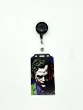 Joker Temalı Dikey Kart Kabı Kart Koruyucu 
