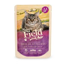 SF cat pouch with Turkey filets / carrot 85 g  SKT: 01/2025