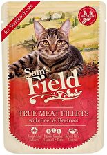 SF cat pouch sterilized Beef filets/beetroot 85 g  SKT: 01/2025
