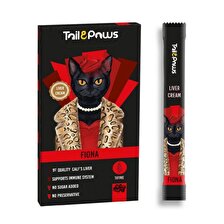 Tail & Paws Fiona Ciğerli Liver Cream Kedi Ödül Maması 5 x 15 Gr
