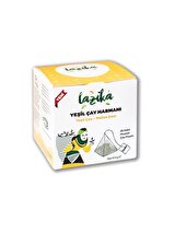 Lazika Yeşil Çay Harmanı Yeşil Çay ve Melisa Çayı 25 Piramit Poşet