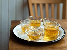 Lazika Yeşil Çay Harmanı Yeşil Çay ve Melisa Çayı 25 Piramit Poşet