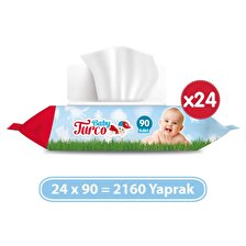 Baby Turco Islak Havlu 24x90 (2160 Yaprak)
