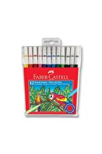 Faber-Castell Keçeli Kalem 12 Renk Yıkanabilir