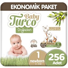 Baby Turco Doğadan 1 Beden Ekonomik 64X4 256'lı