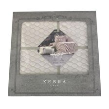 Zebra Casa Genova Yatak Örtüsü Takımı, Çift Kişilik Bej Renk