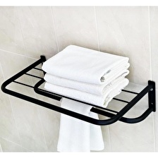 Banyo Rafı Havlu Askısı Otel Banyo Askısı 3003