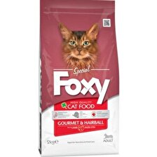 Foxy 30/12 Gourmet Hairball Tüy Yumağı Kontrol Kuzu Etli Kedi Maması 2 Kg