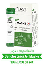 Clasy Care Aloevera Gel Mask Clasy Jel Maskesi 10 ml 20 Saşet