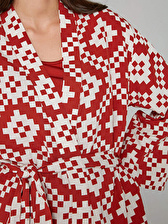 Dama Desenli Kimono 64382