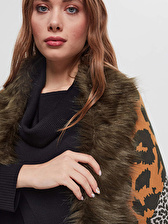 Patchwork Leopar Desenli Panço 65963