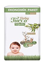 Bebek Bezi Doğadan Ekonomik Paketi No:5 40'li Babyturco