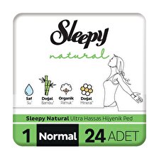 Sleepy Natural Ultra Normal Hijyenik Ped 24 Adet