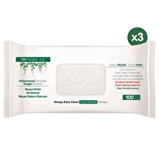 Sleepy Easy Clean Yüzey Temizlik Havlusu 3x100 (300 Yaprak)