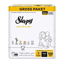 Sleepy Extra Günlük Aktivite Gross Paket Bebek Bezi 7 Numara Xxlarge 100 Adet