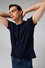 Ds Damat Oversize Lacivert T-shirt 6HC14ORT02006