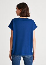 Mavi Cepli Lacivert Basic Tişört 1600961-30808