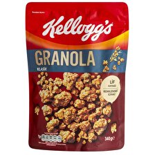 Kellogg's Klasik Granola 340 Gr,%56 Yulaf içerir,Lif Kaynağı,Kahvaltılık Gevrek