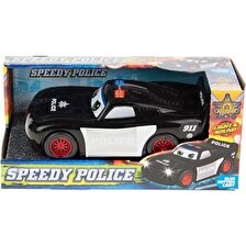 Mcqueen Speedy Police Işıklı Sesli Yerde Gezen Araba
