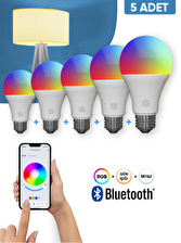 Şımart Teknoloji Şımart Akıllı Bluetooth 5'li Led Ampul