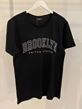 2617 Unisex Baskılı Tshirt Brooklyn 