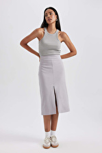 DeFacto Slim Fit Halter Yaka Fitilli Kaşkorse Atlet X6705AZ23AUGR52