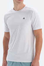 Dagi Active Bisiklet Yaka Kısa Kol Beyaz T-Shirt