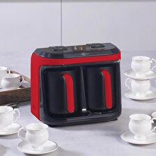 Karaca Hatır Hüp Duet Aroma Türk Kahve Makinesi Kırmızı
