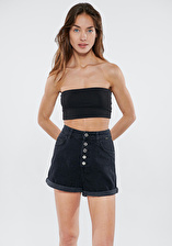 Straplez Siyah Top 1611396-900