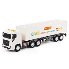 City 2 Sürtmeli Işıklı ve Sesli Dorseli Tır 96401