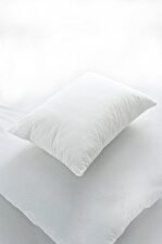 Pamuklu 50x70 Beyaz İç Astar, Fermuarlı Yastık Kılıfı, Yastık Şiltesi