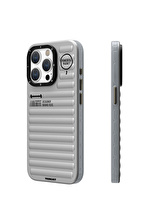iPhone 15 Pro Max Uyumlu Kılıf Mat Renkli Tasarım Youngkit Original Serisi Kapak Gümüş