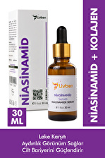 Livben ® Leke Karşıtı, Bariyer Güçlendirici, Aydınlatıcı Niacinamide Serum 30 ML