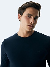 Basıc Lacivert Sweatshırt